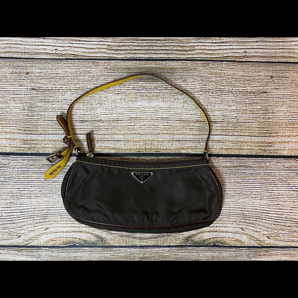 100% Authentic Prada Nylon Clutch